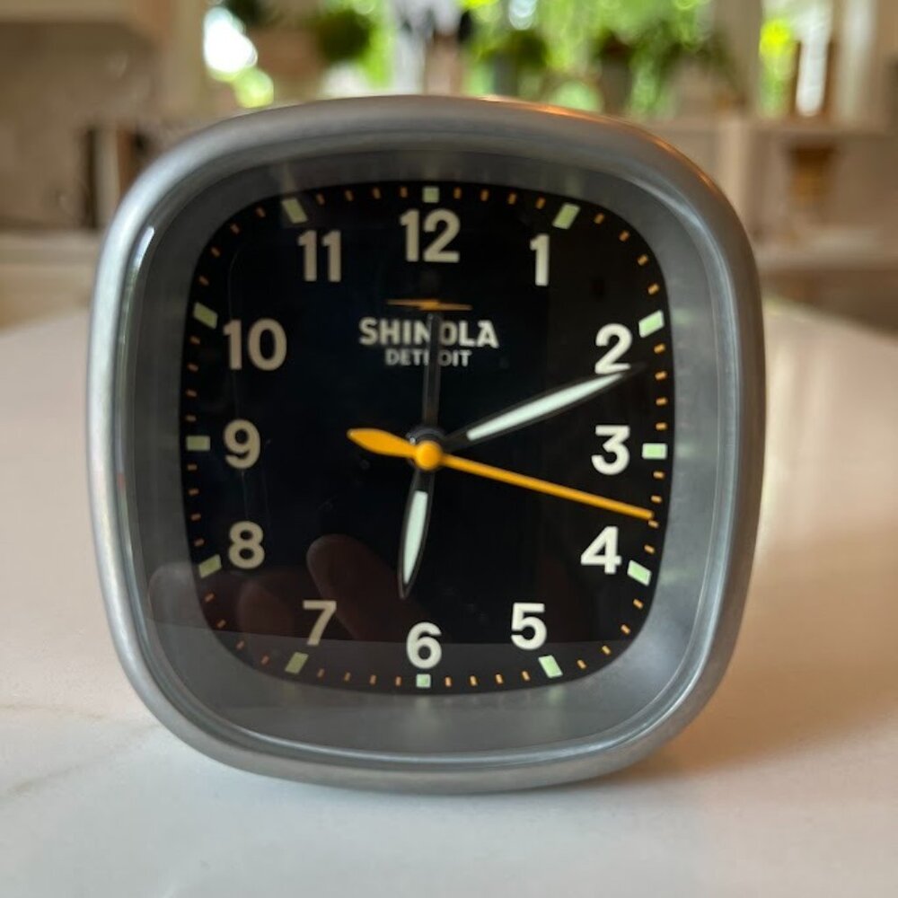Shinola Detroit Guardian Clock
